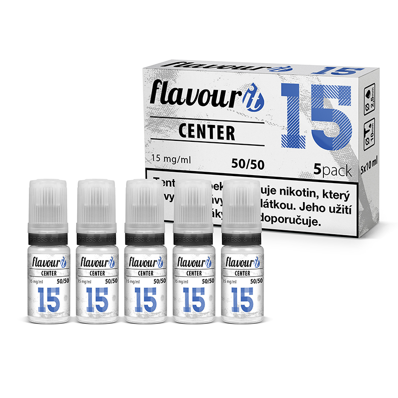 Fotka Flavourit 50/50 15mg, 5x10ml